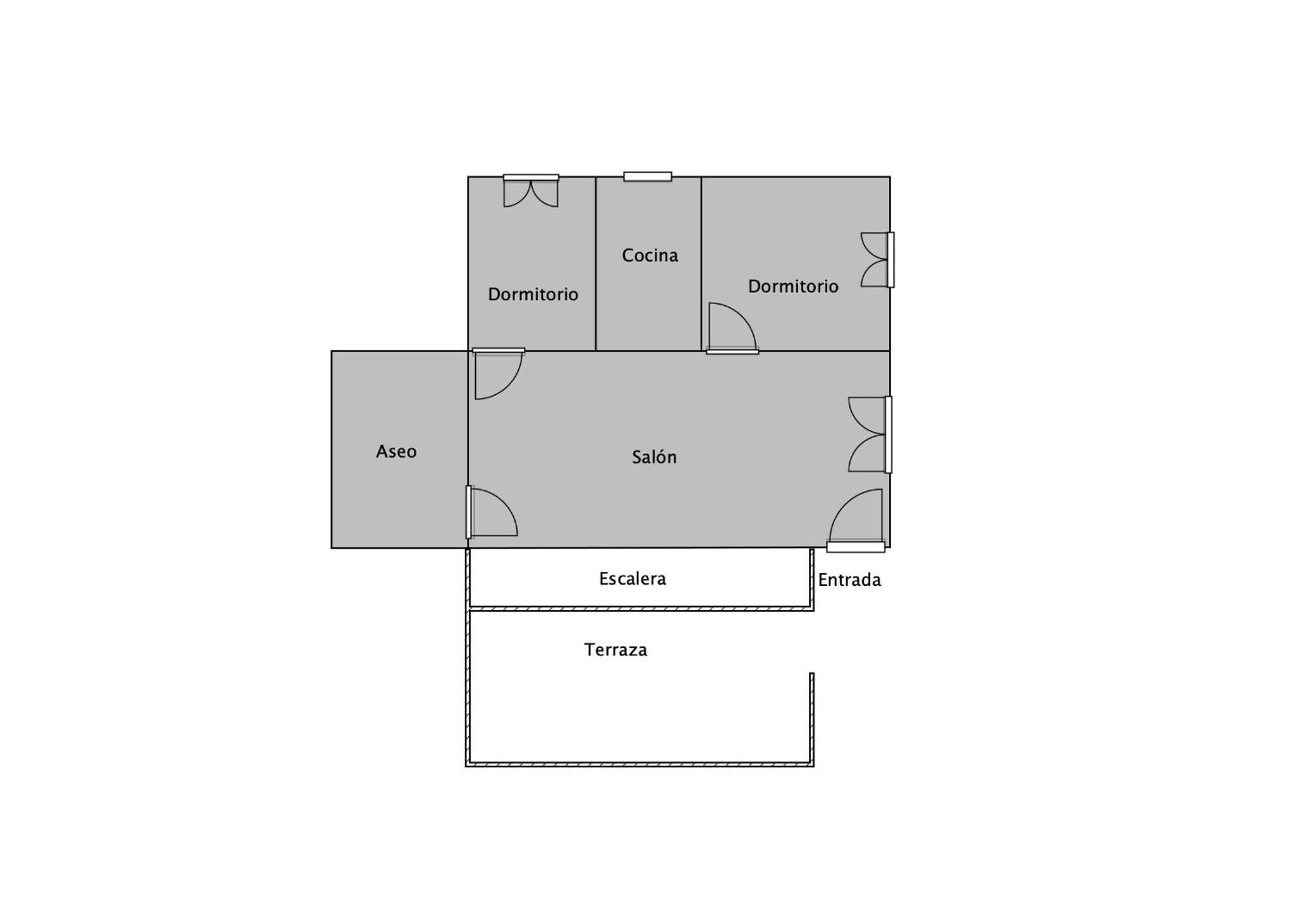 Tradicional Apartamento Central De 2 Camas Dobles เบนัลมาเดนา ภายนอก รูปภาพ